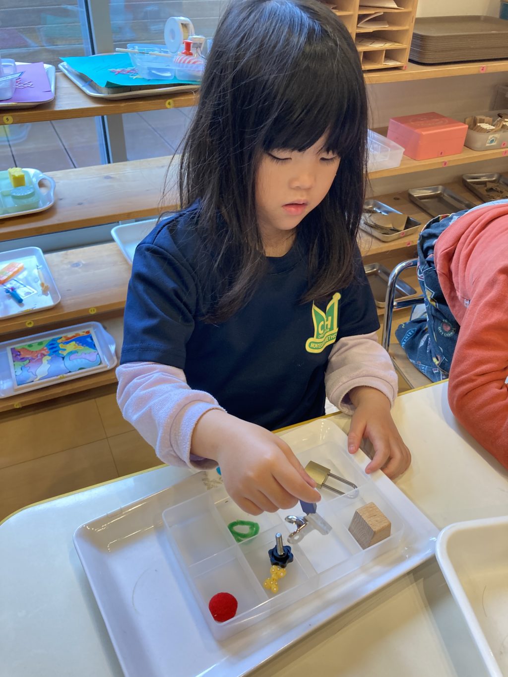 【Montessoriちゃいるどはうす中吉田_062】磁石って不思議